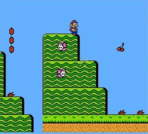 Capture d'écran du jeu NES